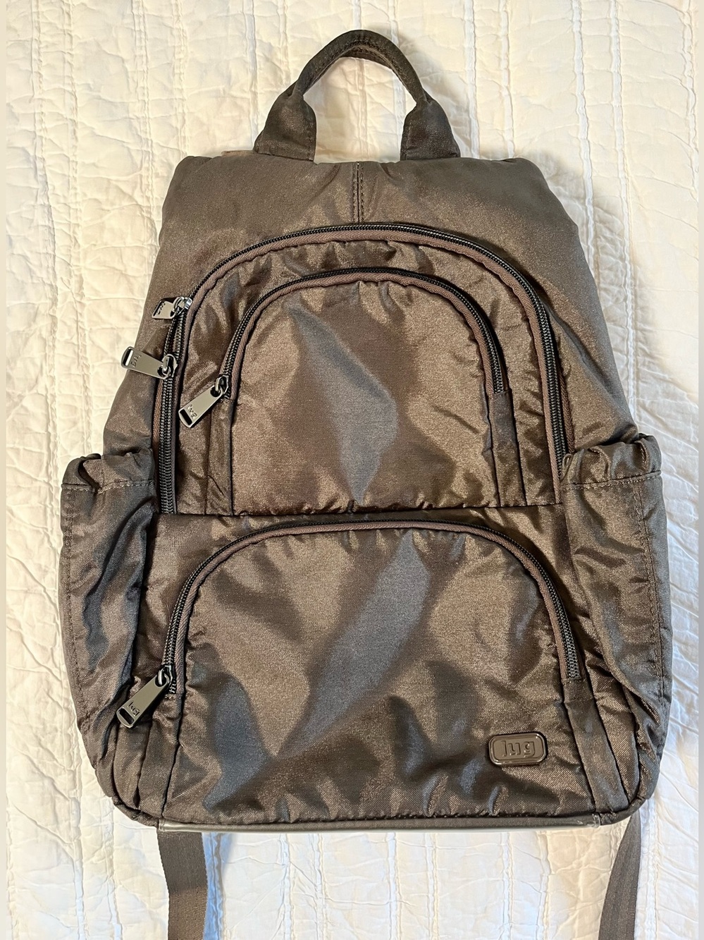 Lug Hatchback 3 Backpack Shimmer Walnut - Excellent Condition